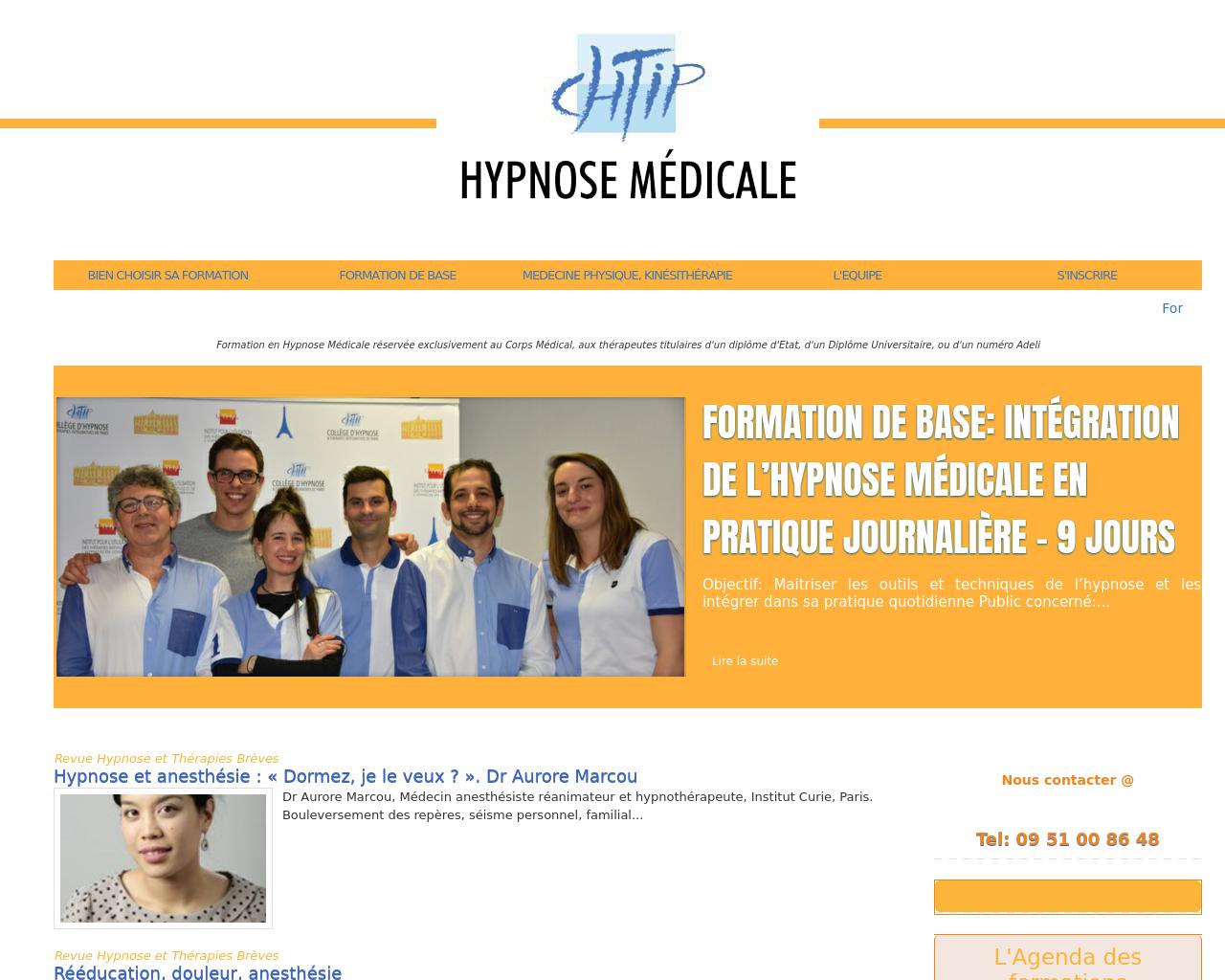 diplome universitaire d'hypnose paris xi